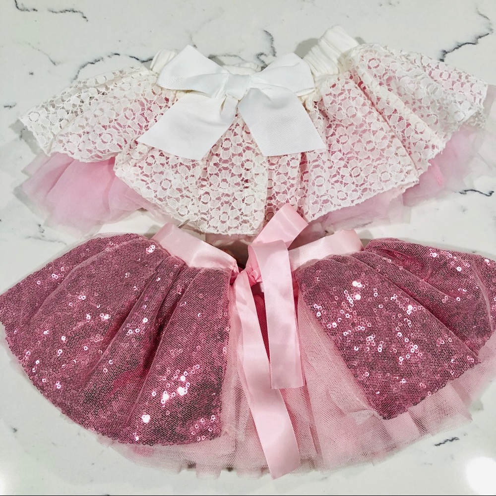 Two tutu skirts photo prop